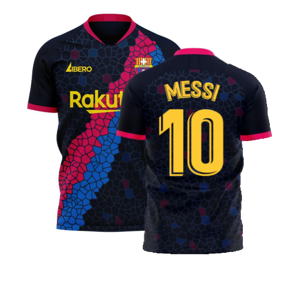 Catalonia 2024-2025 Away Concept Football Kit (Libero) (MESSI 10)