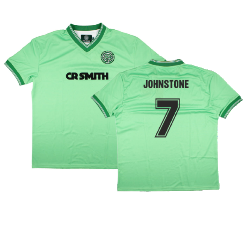 Celtic 1984-1986 Away Retro Football Shirt (Johnstone 7)