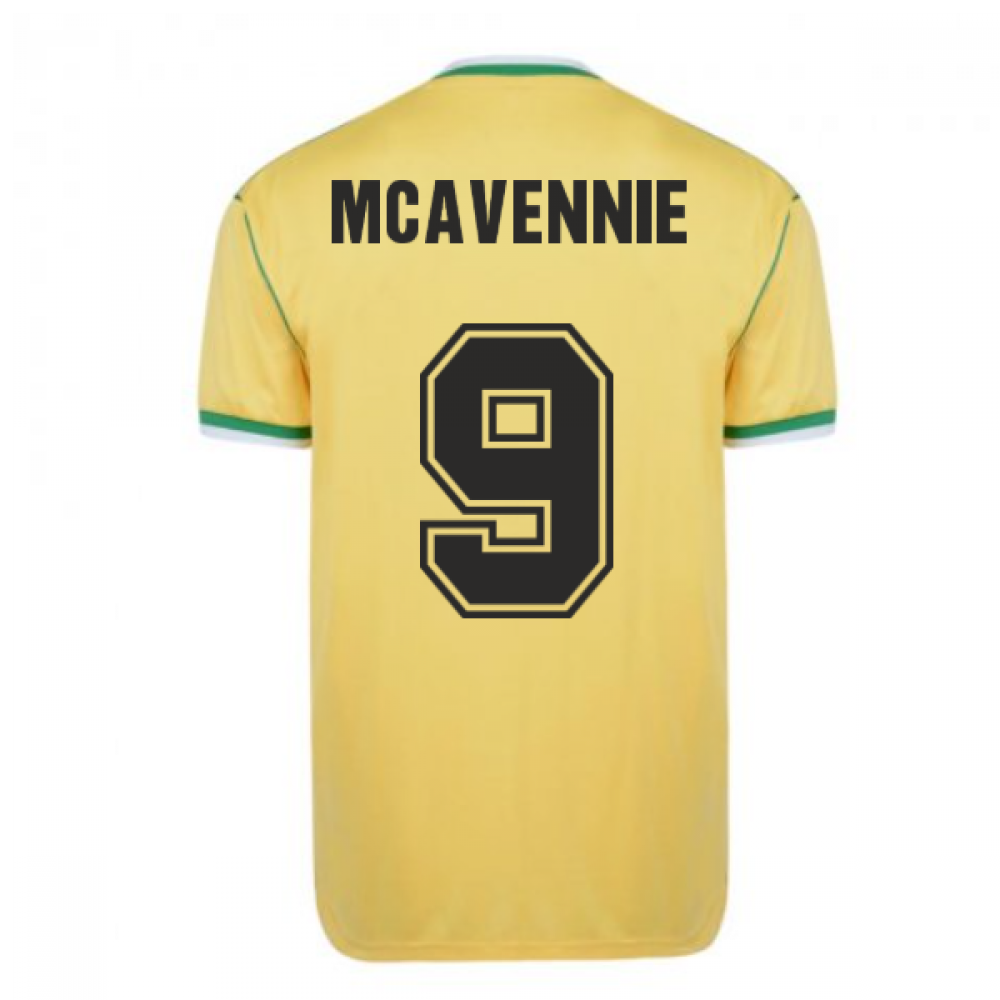 Celtic 1988 Centenary Away Retro Football Shirt (McAvennie 9)