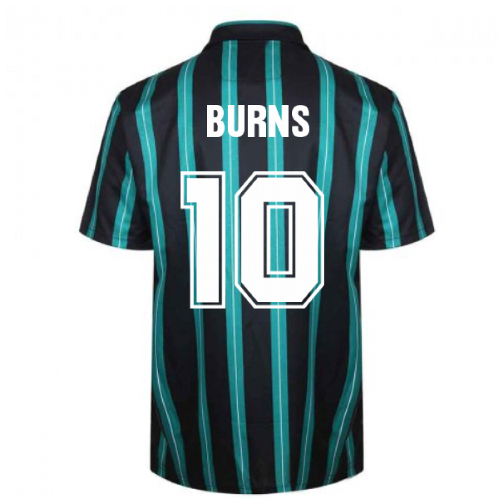 Celtic 1994 Away Retro Football Shirt (BURNS 10)