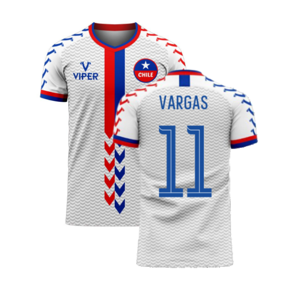 Chile 2025-2026 Away Concept Football Kit (Viper) (VARGAS 11)