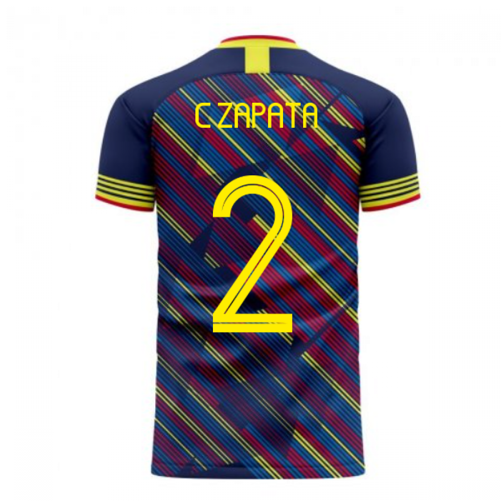 Colombia 2024-2025 Third Concept Football Kit (Libero) (C ZAPATA 2)