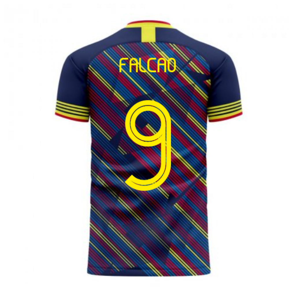 Colombia 2024-2025 Third Concept Football Kit (Libero) (FALCAO 9)