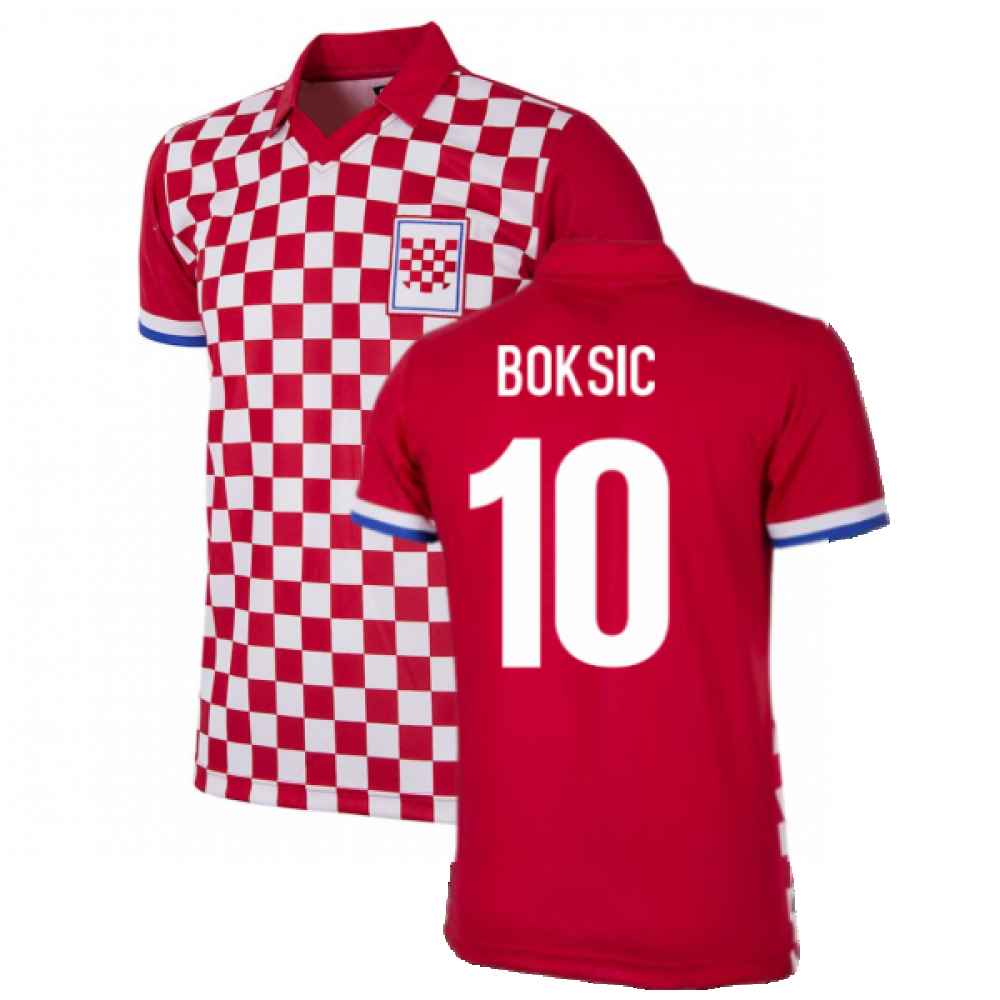 Croatia 1992 Retro Football Shirt (BOKSIC 10)