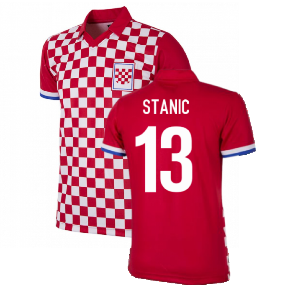 Croatia 1992 Retro Football Shirt (STANIC 13)