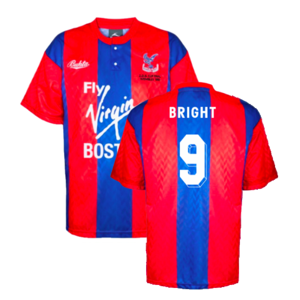 Crystal Palace 1991 ZDS Cup Final Shirt (Bright 9)