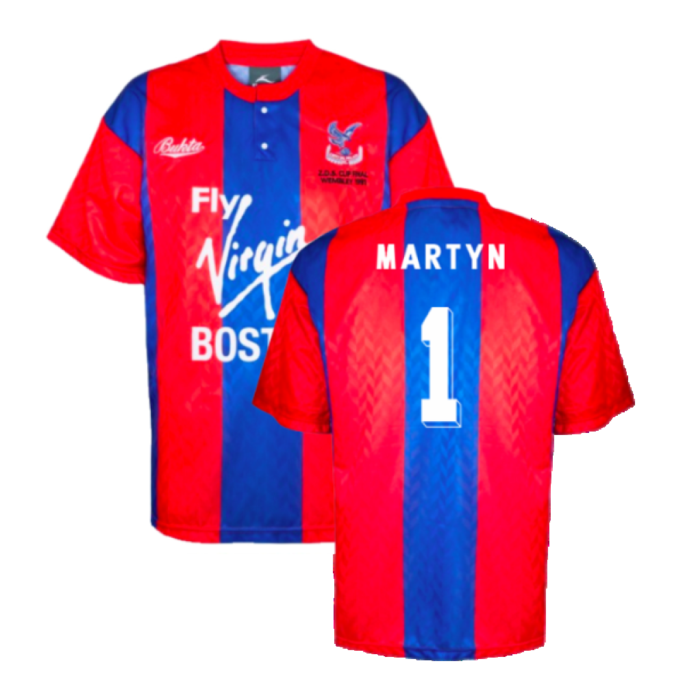 Crystal Palace 1991 ZDS Cup Final Shirt (Martyn 1)