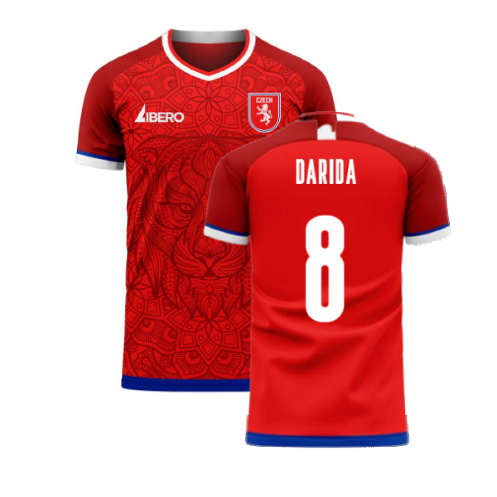 Czech Republic 2024-2025 Home Concept Kit (Libero) (DARIDA 8)