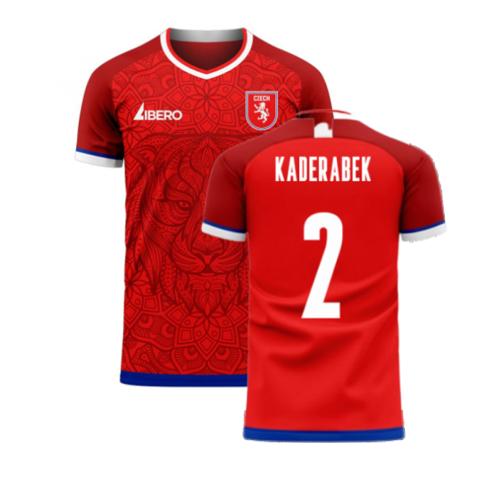 Czech Republic 2024-2025 Home Concept Kit (Libero) (KADERABEK 2)