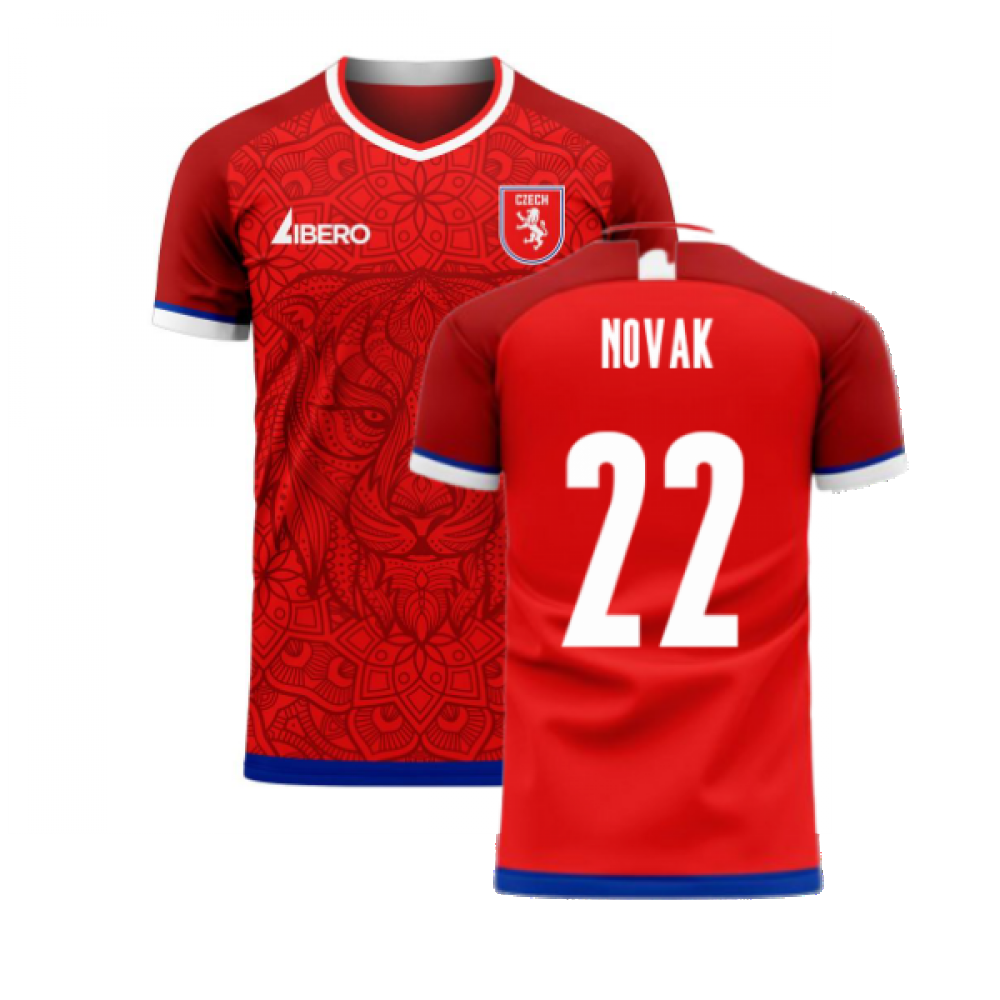 Czech Republic 2024-2025 Home Concept Kit (Libero) (NOVAK 22)