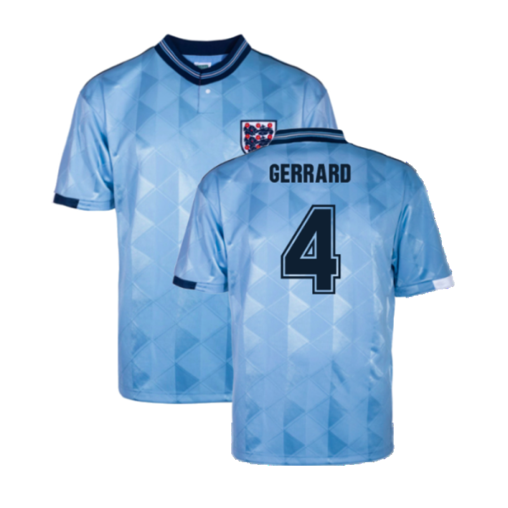 England 1989 Third Retro Shirt (Gerrard 4)