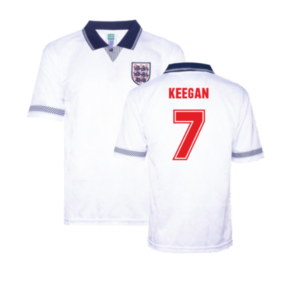 England 1990 Home Retro Shirt (KEEGAN 7)