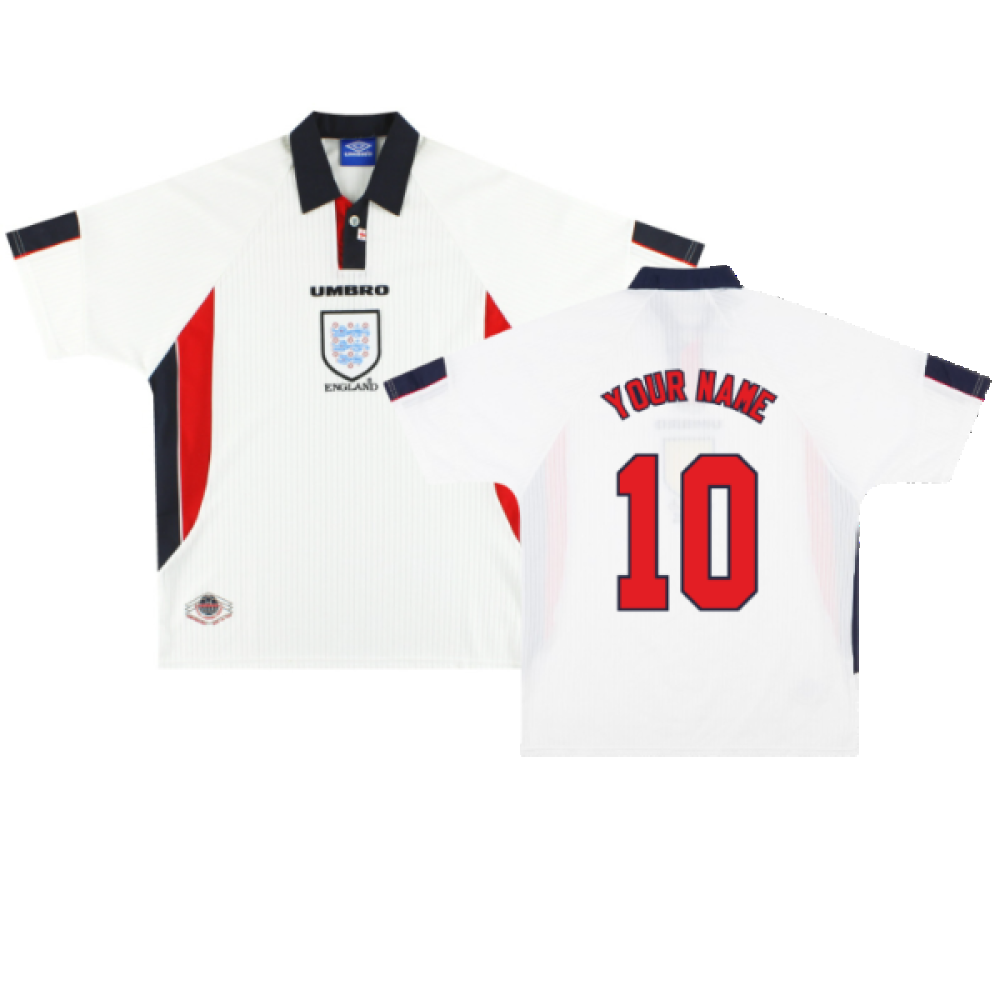 England 1997-99 Home (Youths) (Very Good) (Your Name)