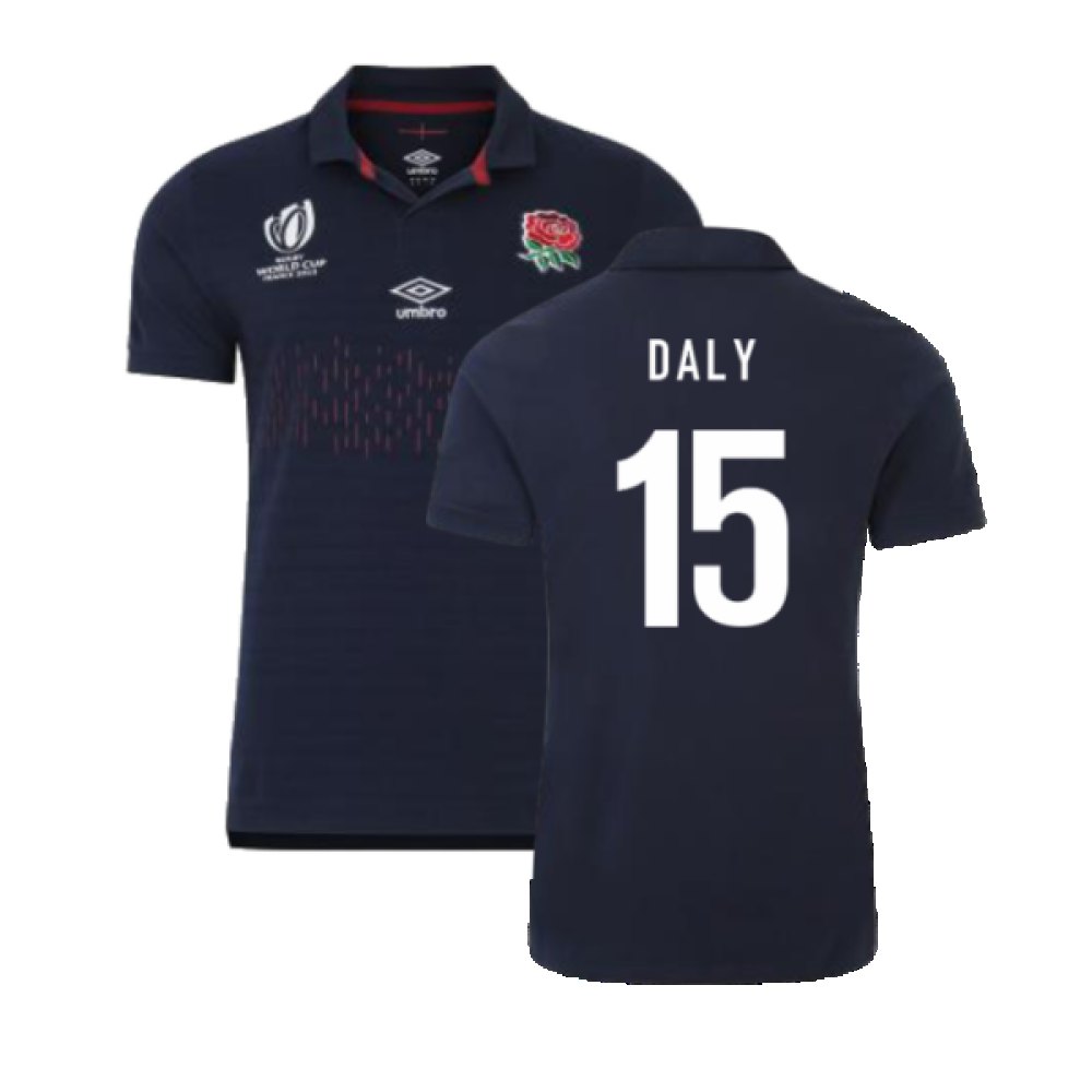 England RWC 2023 Alternate Classic Rugby Jersey (Daly 15)