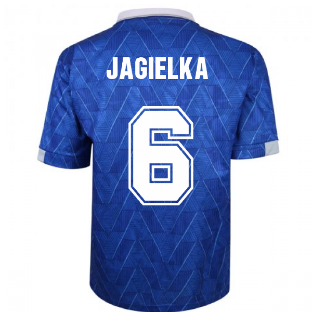 Everton 1990 Home Retro Football Shirt (JAGIELKA 6)