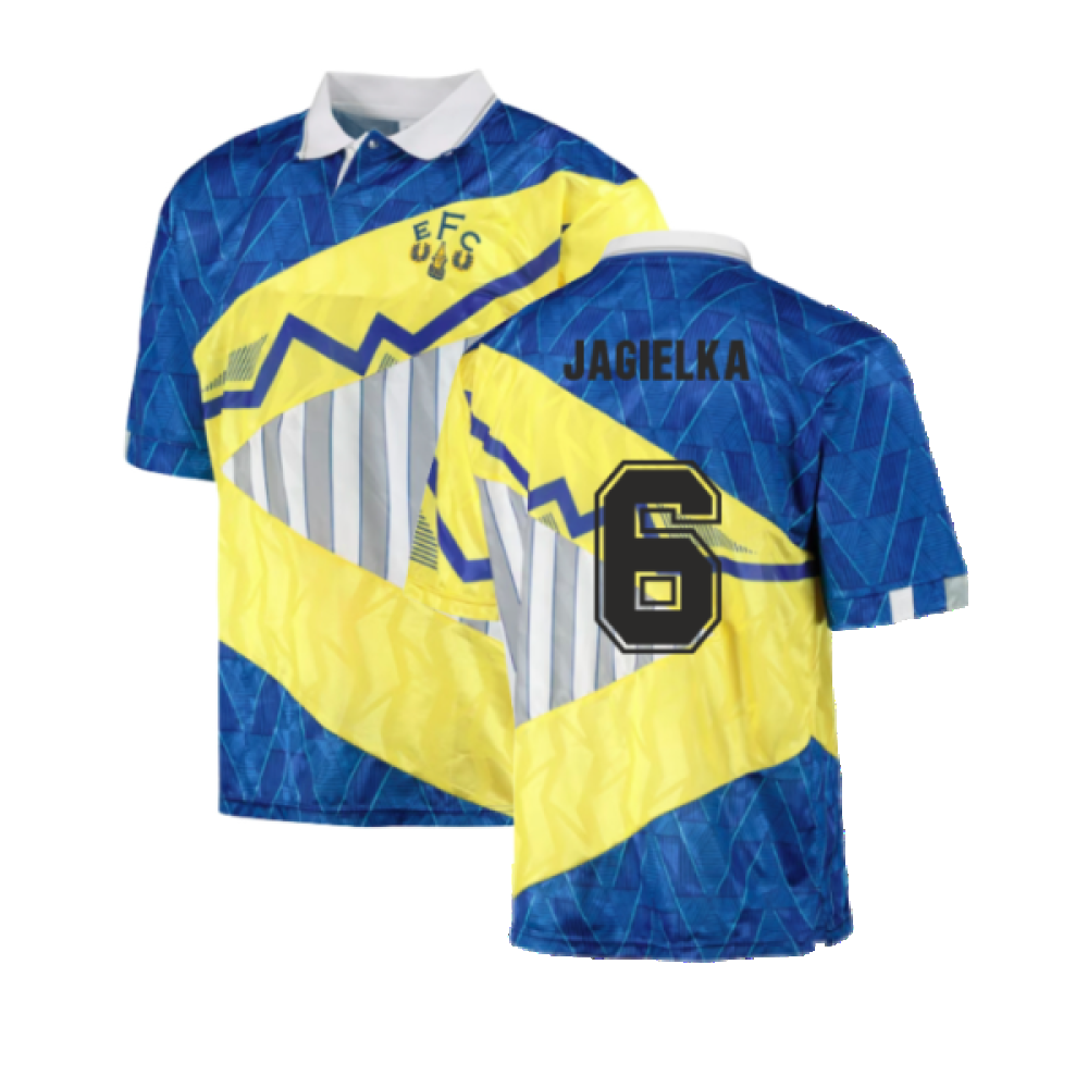 Everton 1990 Mash Up Retro Football Shirt (JAGIELKA 6)