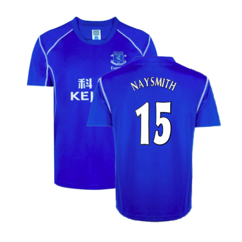 Everton 2002 Retro Home Shirt (Naysmith 15)