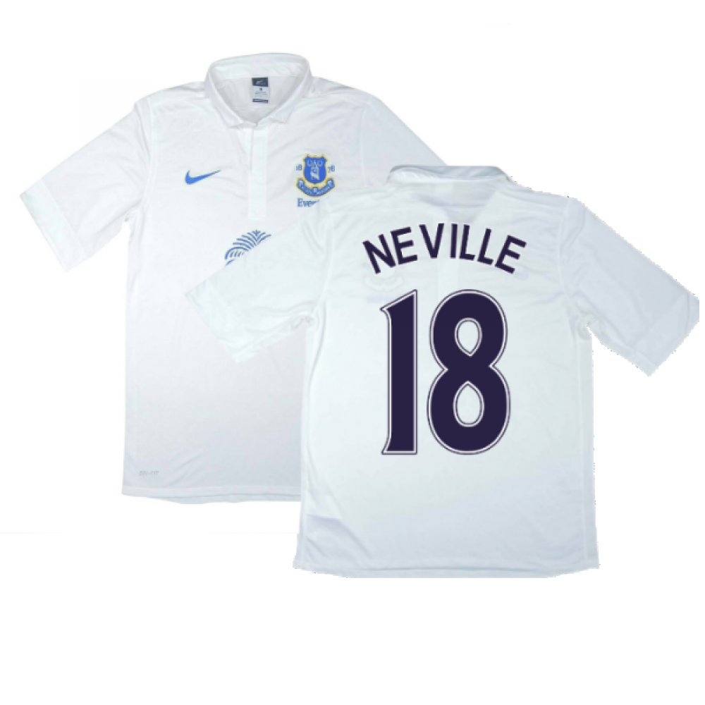 Everton 2012-13 Third Shirt ((Very Good) M) (Neville 18)