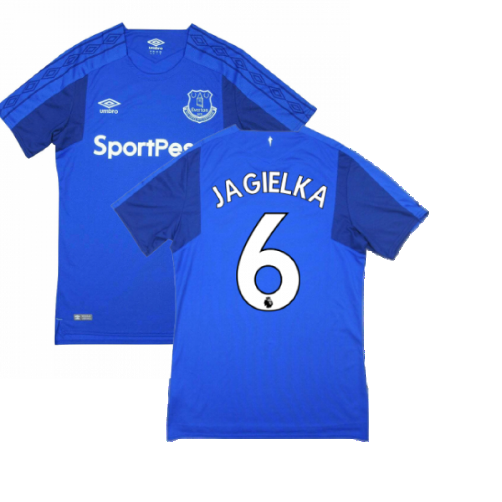 Everton 2017-18 Home Shirt (Good Condition) (L) (Jagielka 6)