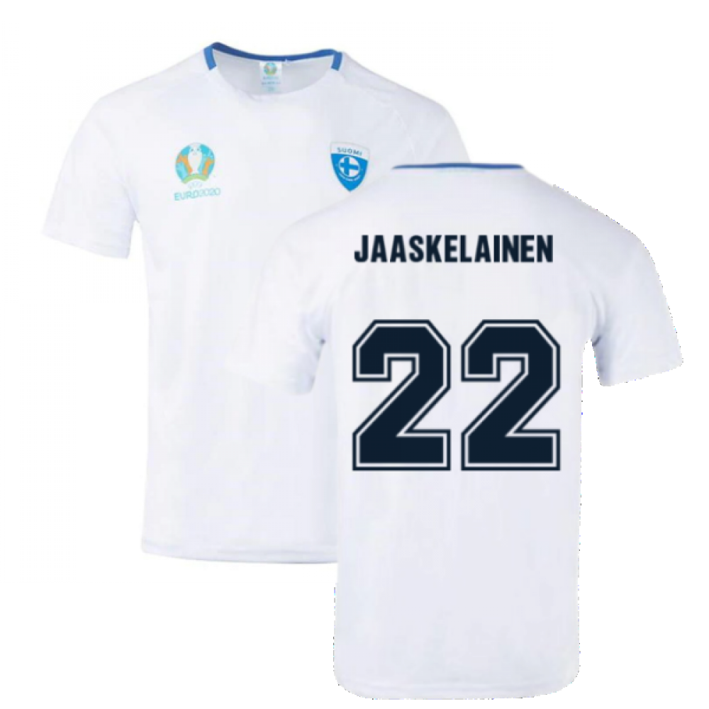 Finland 2021 Polyester T-Shirt (White) (JAASKELAINEN 22)