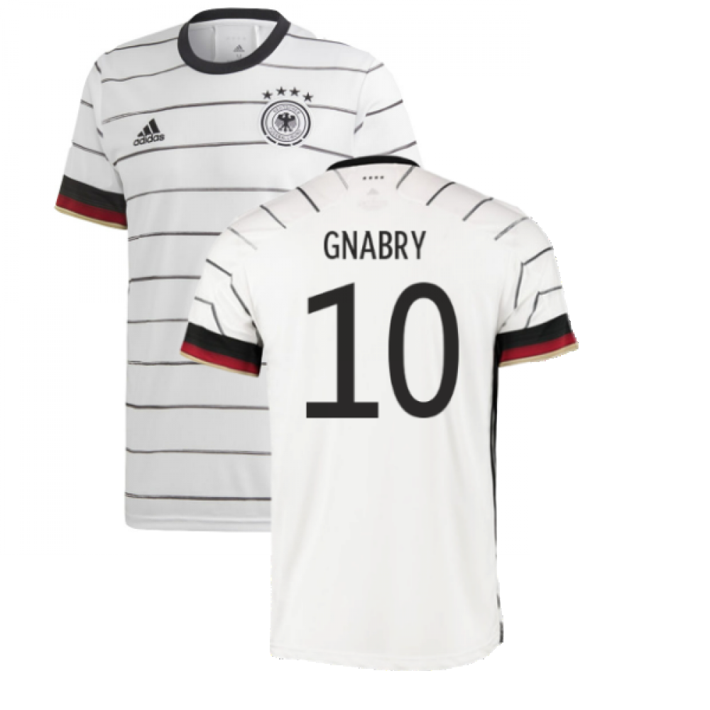 Germany 2020-21 Home Shirt ((Mint) S) (GNABRY 10)