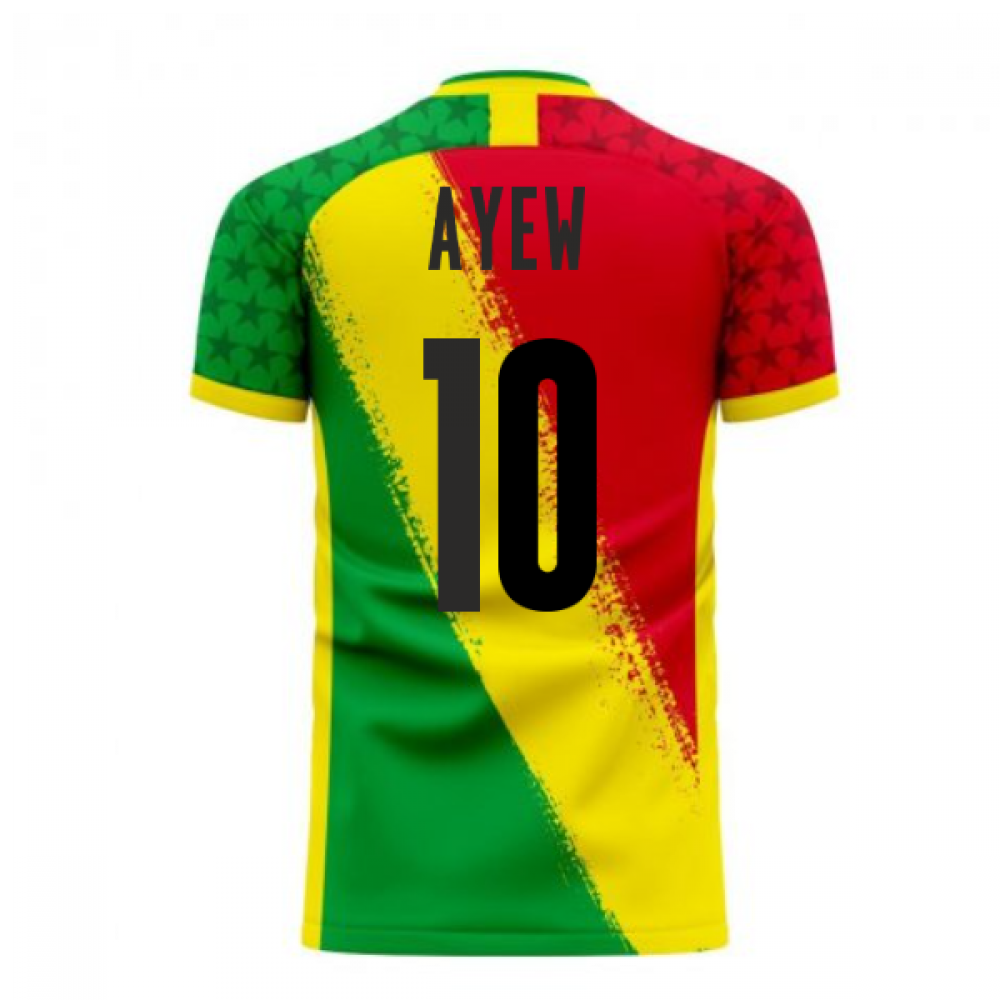 Ghana 2024-2025 Away Concept Football Kit (Libero) (AYEW 10)