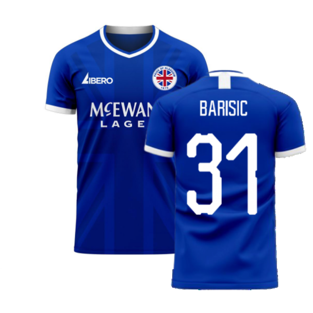 Glasgow 2024-2025 Home Concept Football Kit (Libero) (BARISIC 31)