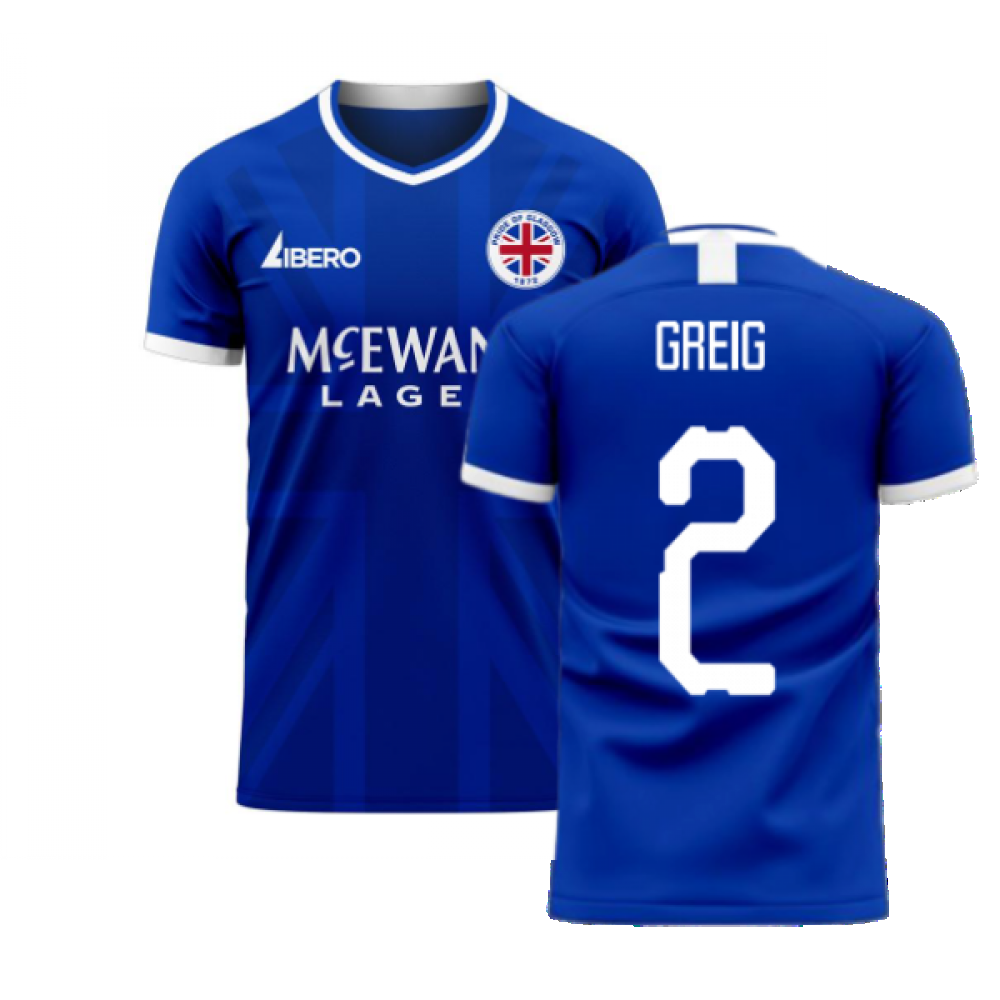 Glasgow 2024-2025 Home Concept Football Kit (Libero) (GREIG 2)