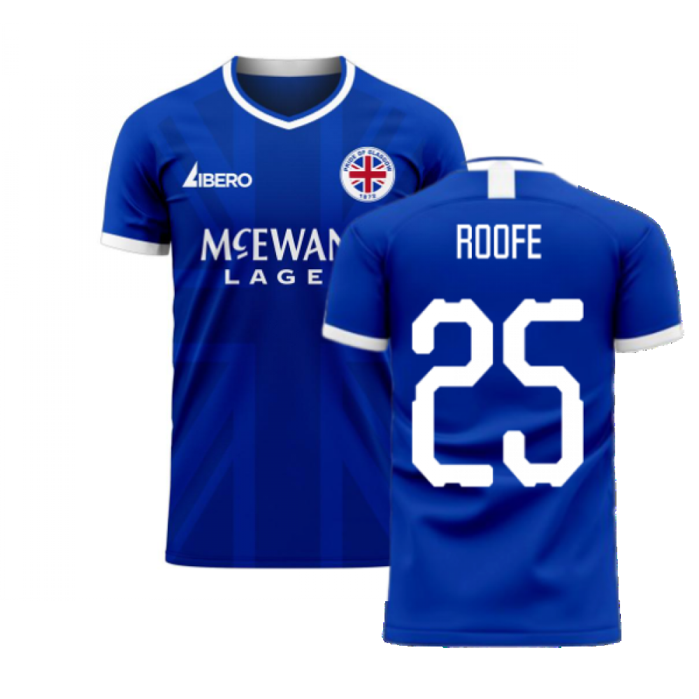 Glasgow 2024-2025 Home Concept Football Kit (Libero) (ROOFE 25)