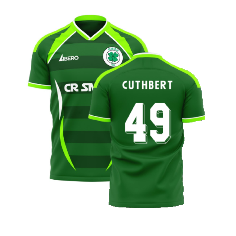 Glasgow Greens 2006 Style Away Concept Shirt (Libero) (Cuthbert 49)