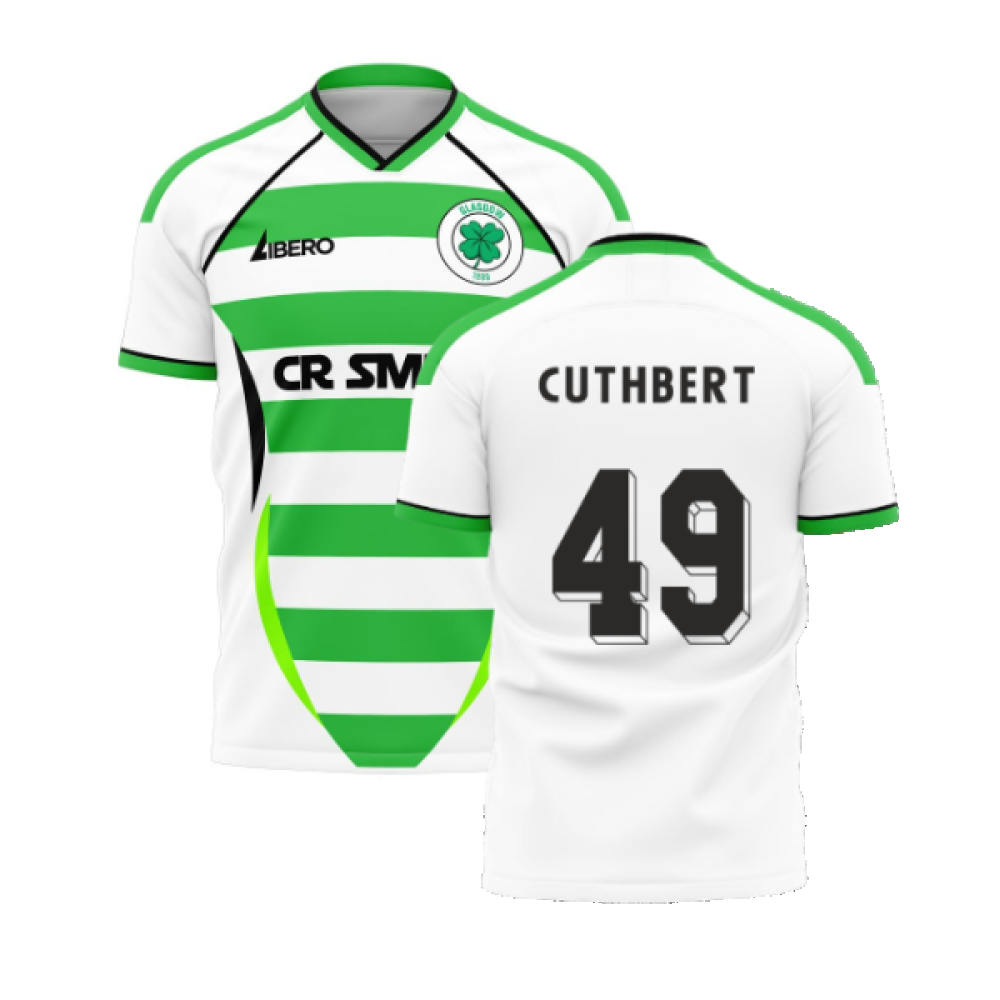 Glasgow Greens 2006 Style Home Concept Shirt (Libero) (Cuthbert 49)