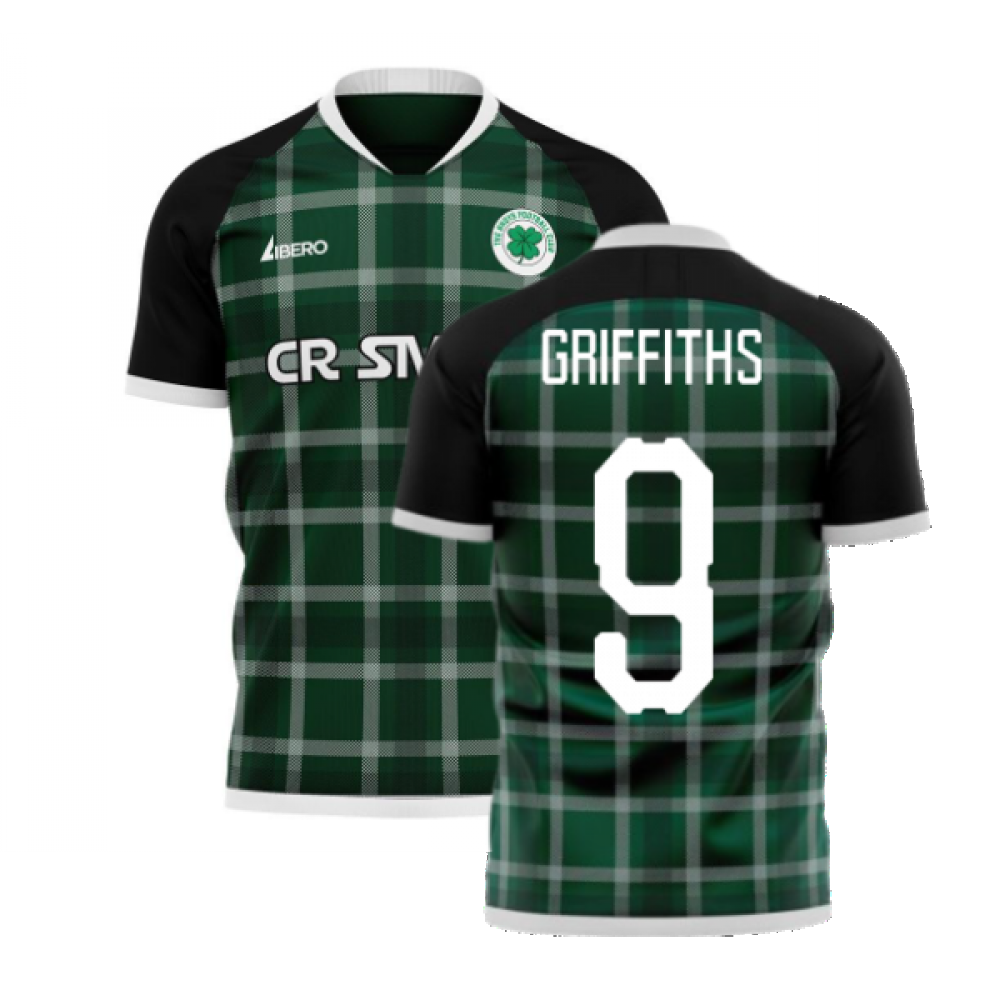 Glasgow Greens 2024-2025 Away Concept Shirt (Libero) (GRIFFITHS 9)