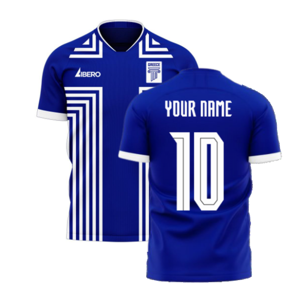 Greece 2024-2025 Away Concept Football Kit (Libero) (Your Name)