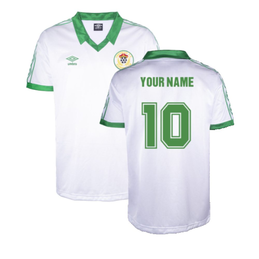 Hibernian 1980 Umbro Away Retro Shirt (Your Name)