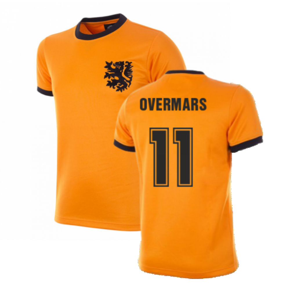 Holland World Cup 1978 Retro Football Shirt (OVERMARS 11)