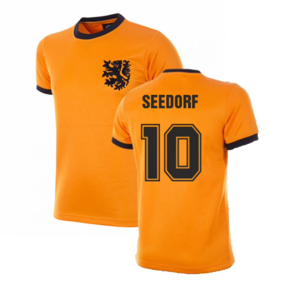 Holland World Cup 1978 Retro Football Shirt (SEEDORF 10)