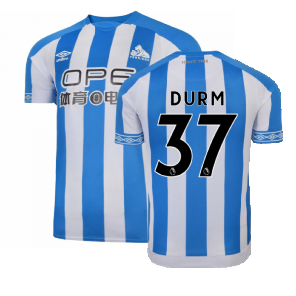 Huddersfield 2018-19 Home Shirt ((Excellent) M) (Durm 37)