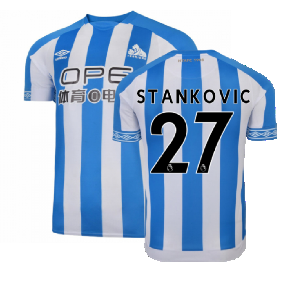 Huddersfield 2018-19 Home Shirt ((Excellent) M) (Stankovic 27)