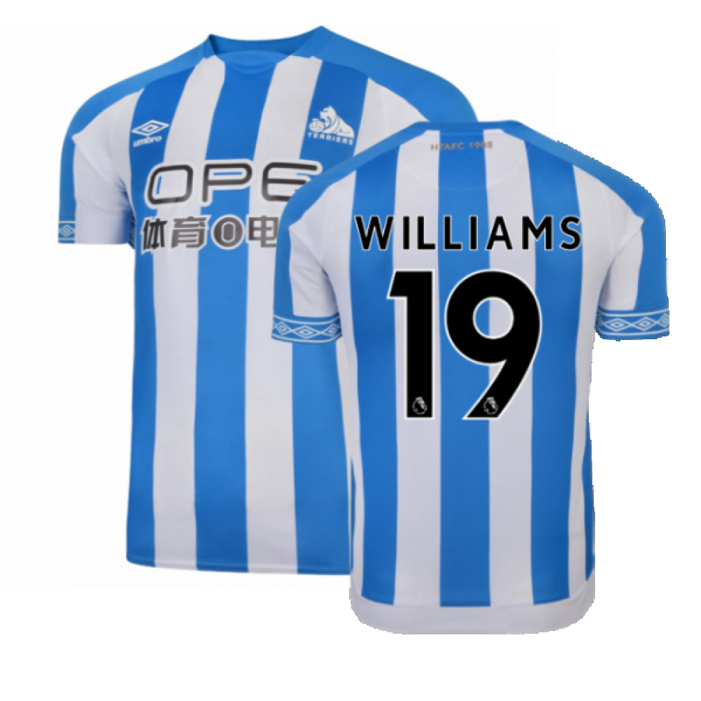 Huddersfield 2018-19 Home Shirt ((Excellent) M) (Williams 19)