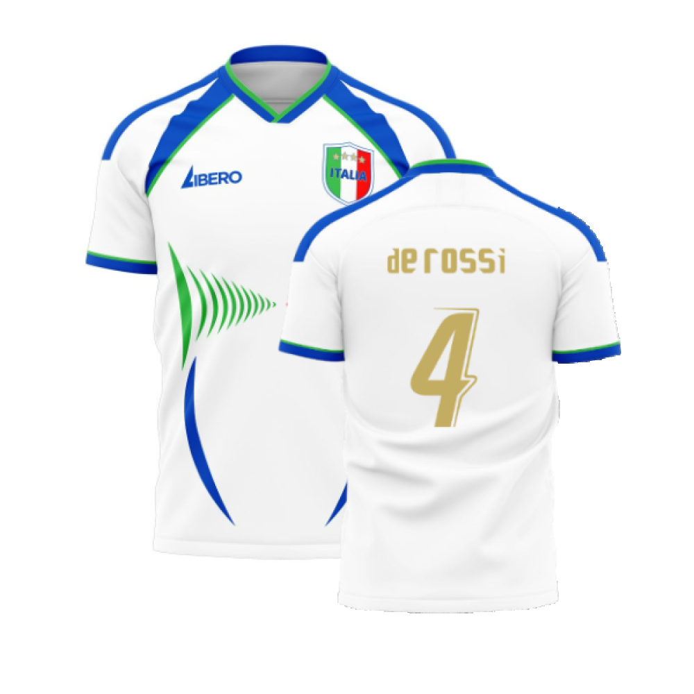 Italy 2006 Style Away Concept Shirt (Libero) (DE ROSSI 4)