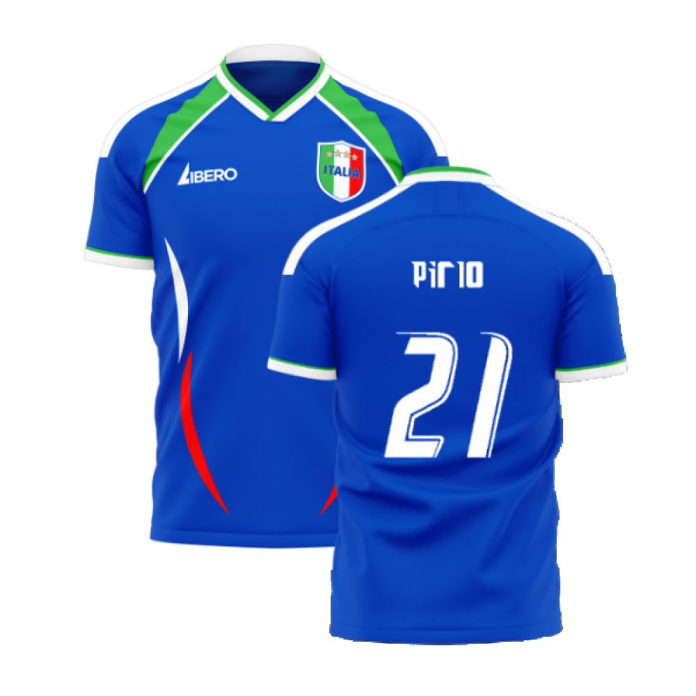 Italy 2006 Style Home Concept Shirt (Libero) (PIRLO 21)