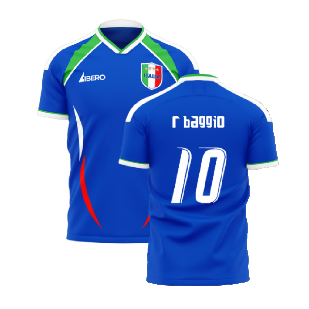 Italy 2006 Style Home Concept Shirt (Libero) (R BAGGIO 10)