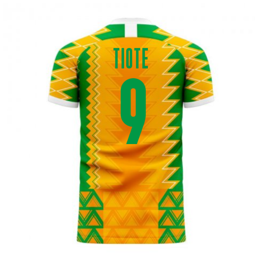 Ivory Coast 2024-2025 Home Concept Football Kit (Libero) (TIOTE 9)