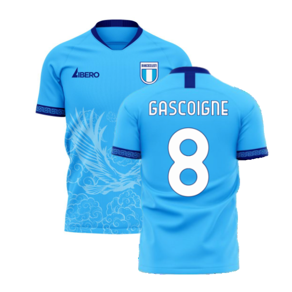 Lazio 2024-2025 Home Concept Football Kit (Libero) (Gascoigne 8)