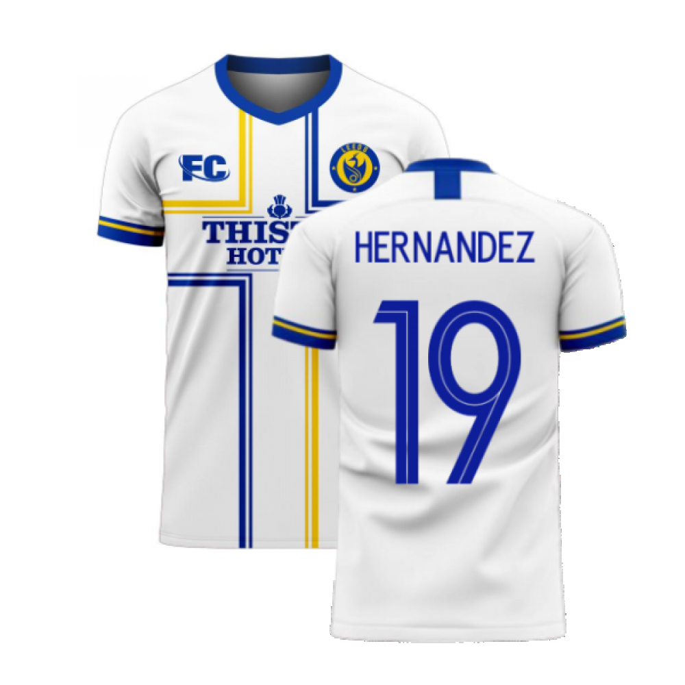 Leeds 2020-2021 Home Concept Football Kit (Fans Culture) (HERNANDEZ 19)