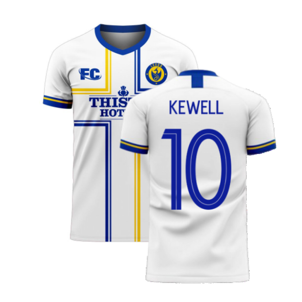 Leeds 2020-2021 Home Concept Football Kit (Fans Culture) (KEWELL 10)