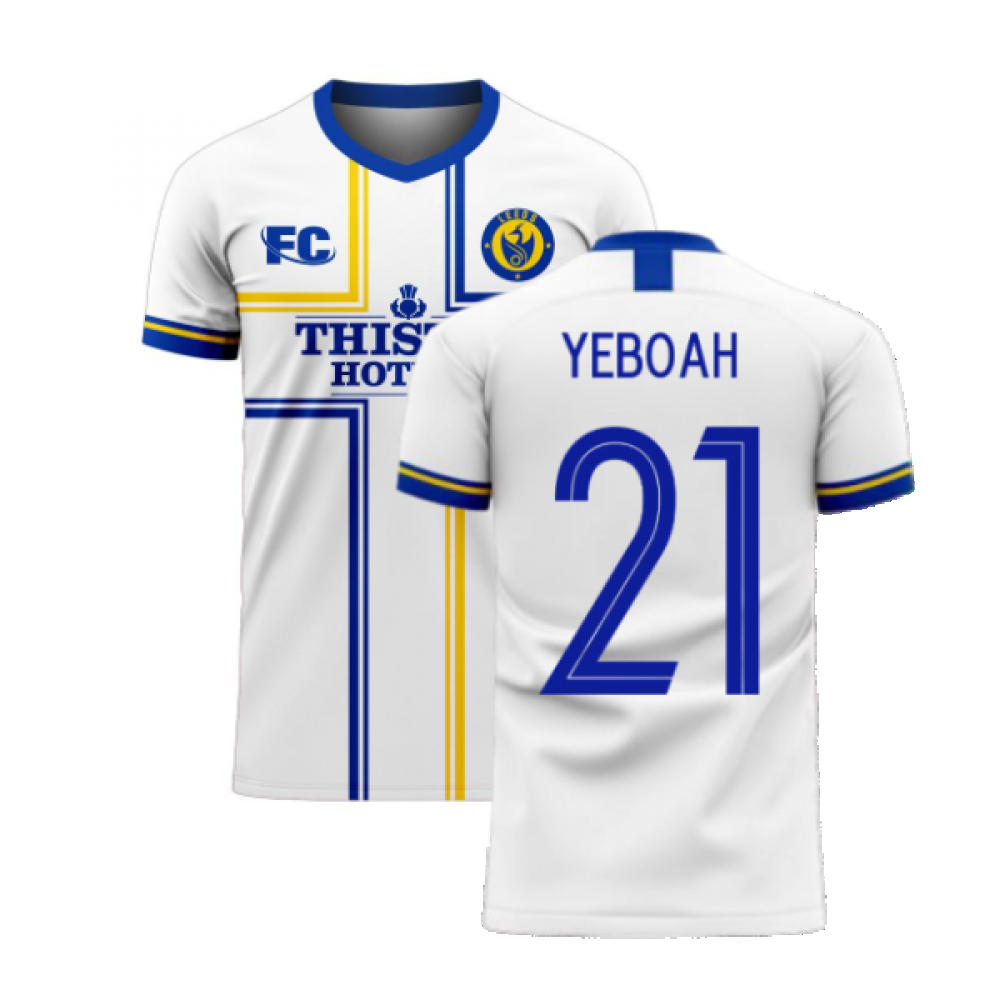 Leeds 2020-2021 Home Concept Football Kit (Fans Culture) (YEBOAH 21)