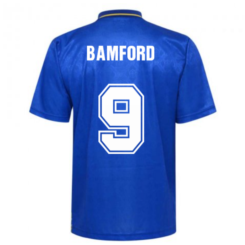 Leeds United 1993 Admiral Away Shirt (Bamford 9)