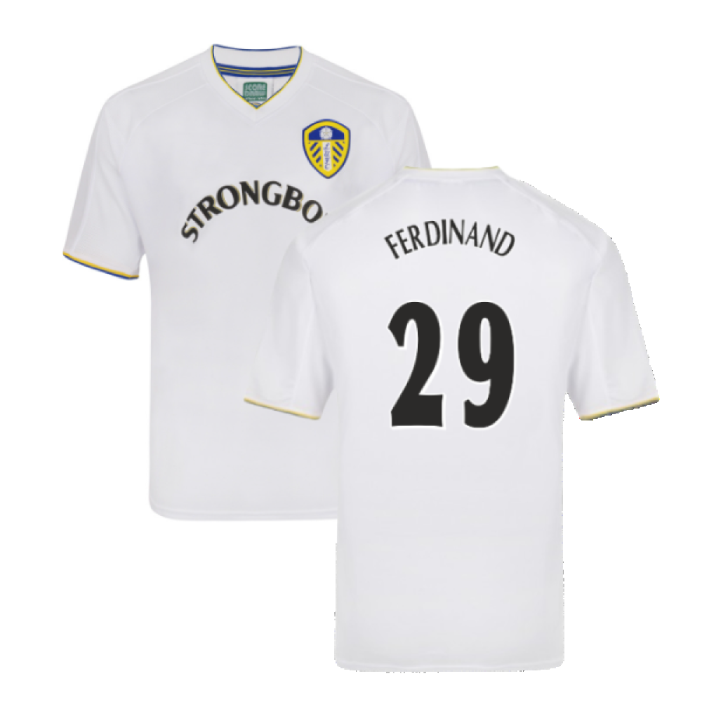 Leeds United 2001 Retro Shirt (Ferdinand 29)