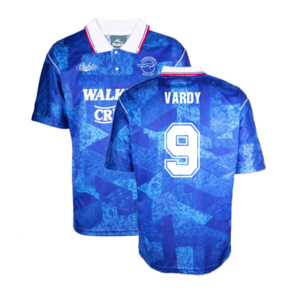 Leicester City 1990 Bukta Retro Shirt (VARDY 9)